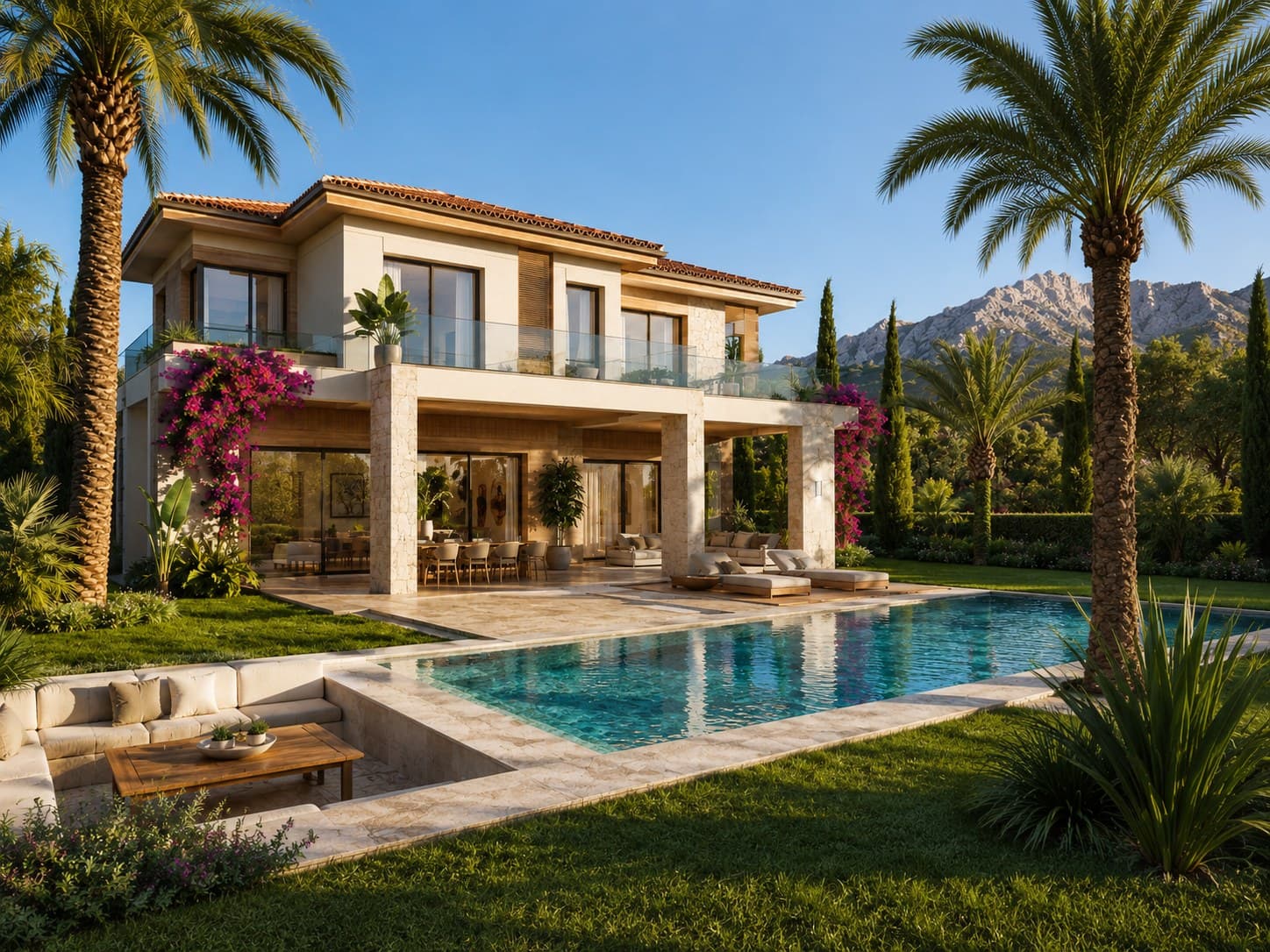 نمایی از پروژهٔ Antalya Mediterranean Villa