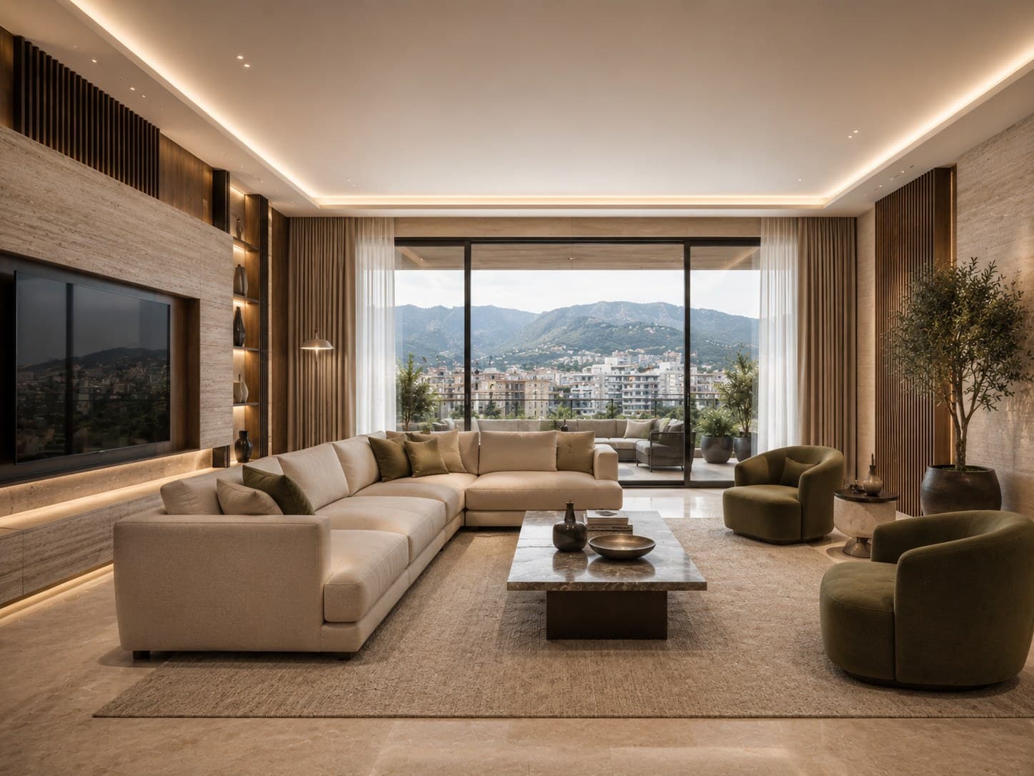 Bornova Garden Heights project view
