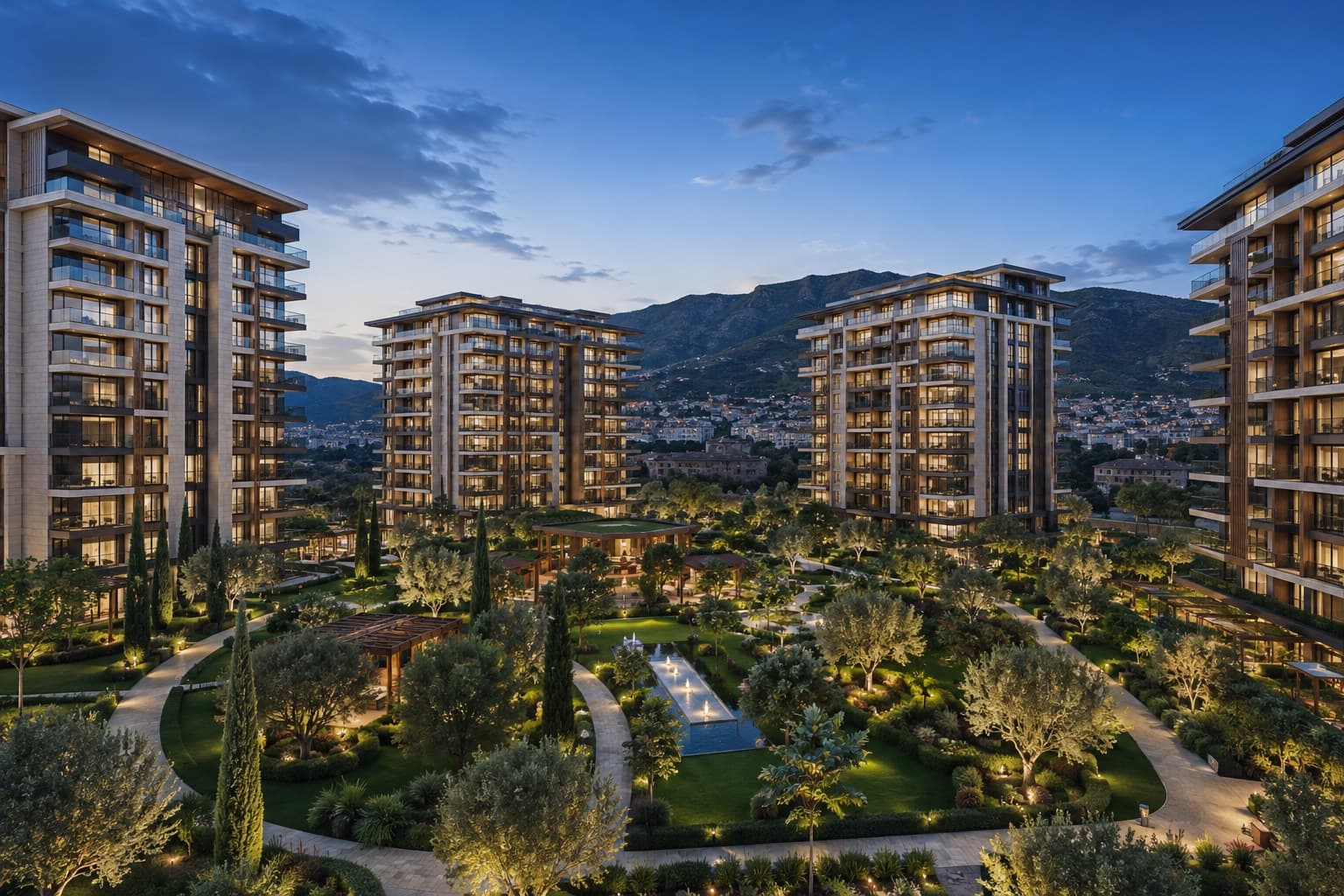 Bornova Olive Park project view