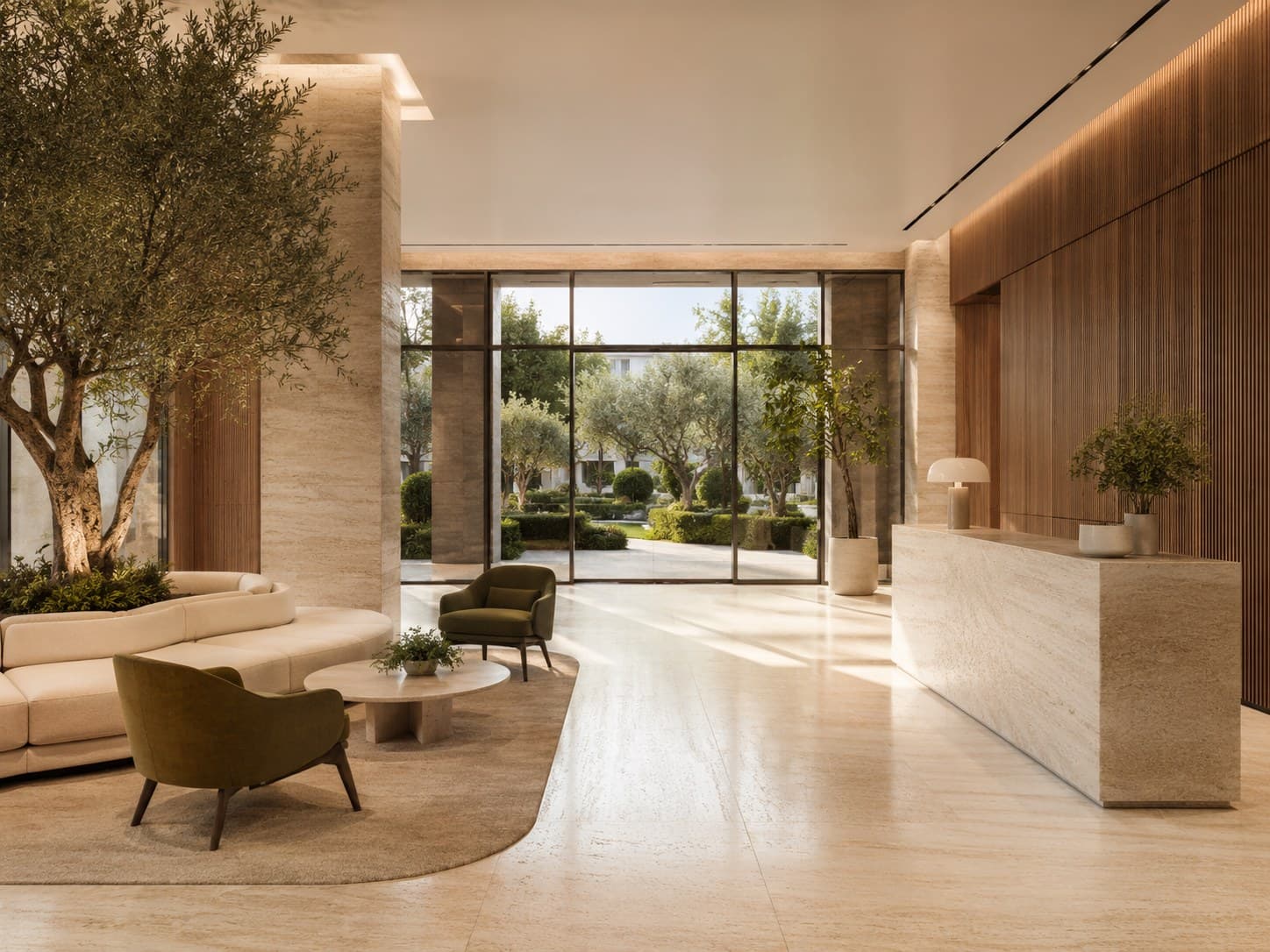 نمایی از پروژهٔ Bornova Skyview Apartments