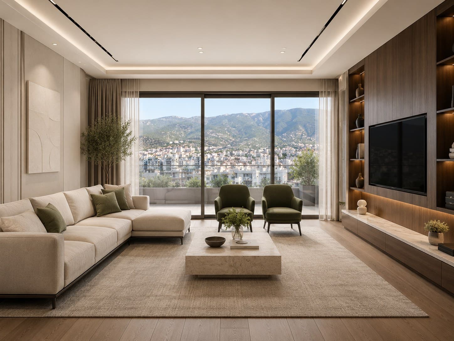 نمایی از پروژهٔ Bornova Skyview Apartments