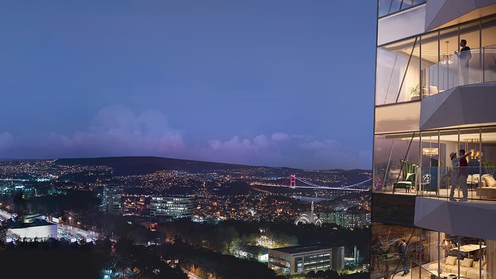 Maslak Tower project view