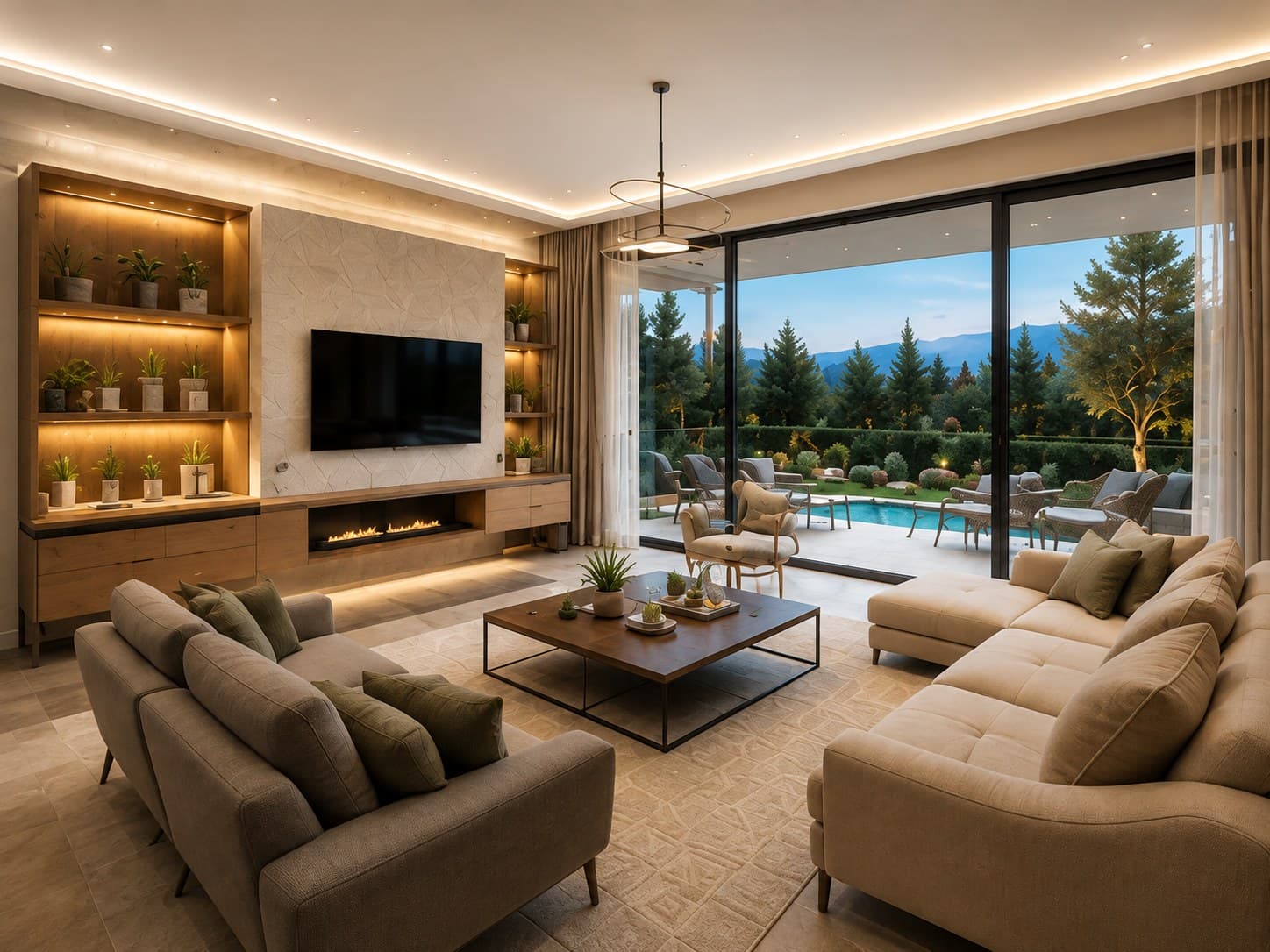 نمایی از پروژهٔ Gumustepe Garden Villa