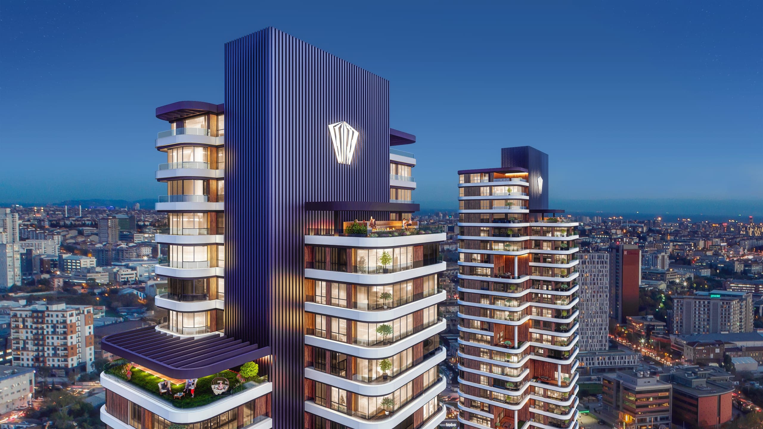 Güneşli Grand Towers — منظر 1
