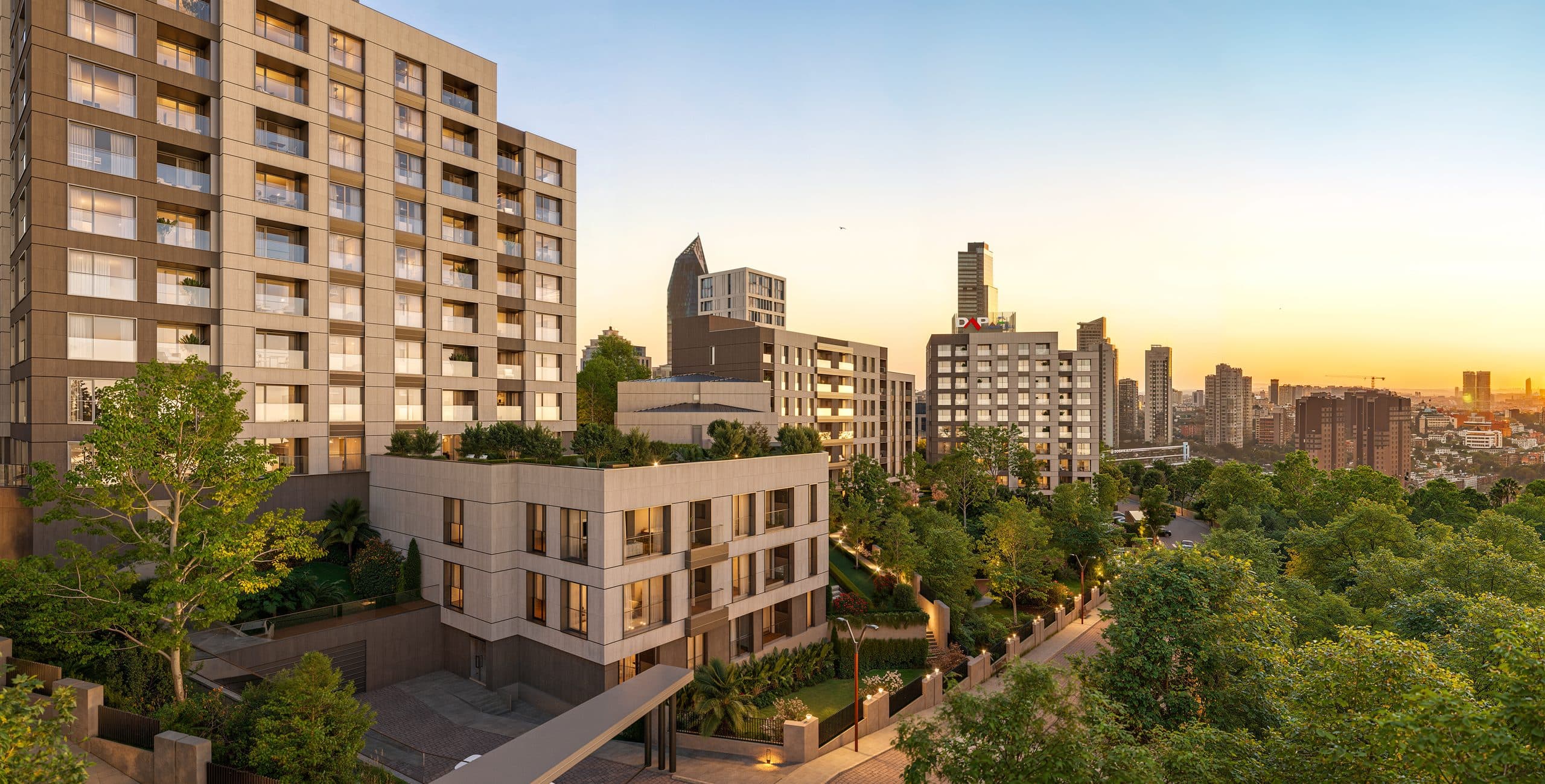نمایی از پروژهٔ Gyo Residence