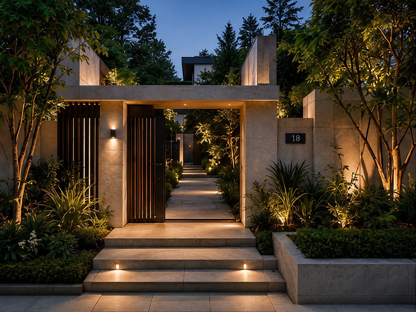 منظر من مشروع Incek Grove Villa