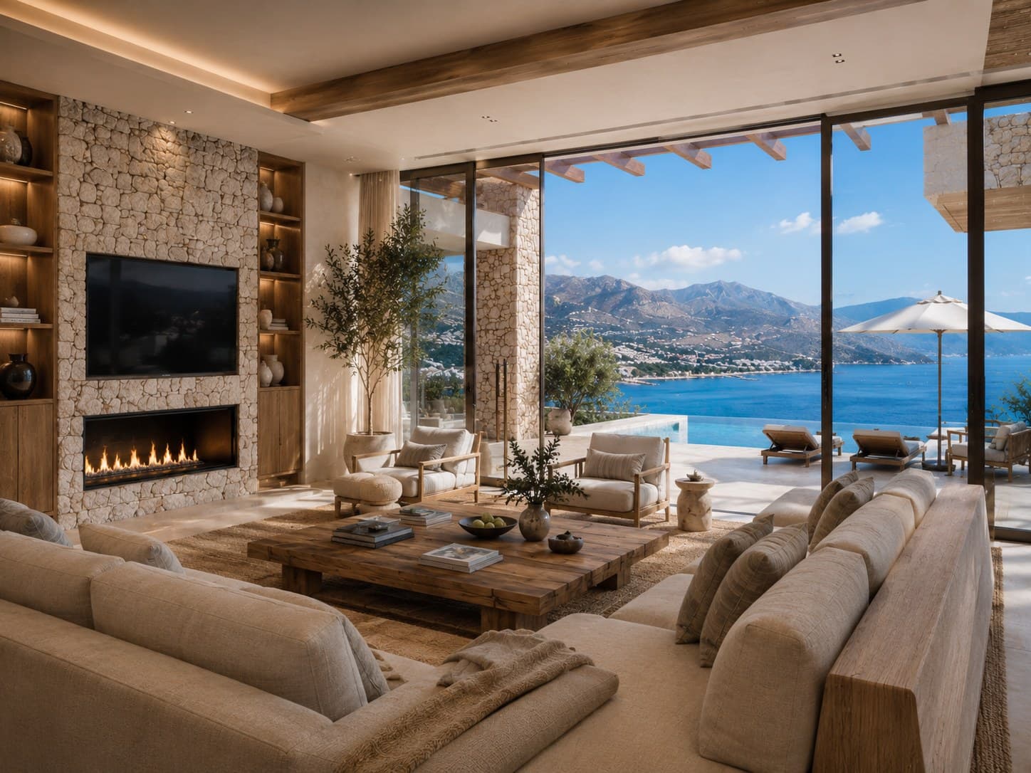 نمایی از پروژهٔ Kalkan Panorama Villa