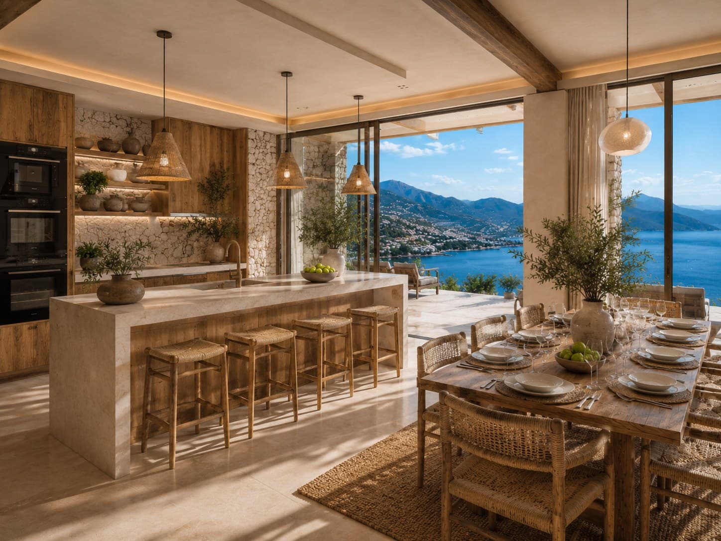 نمایی از پروژهٔ Kalkan Panorama Villa