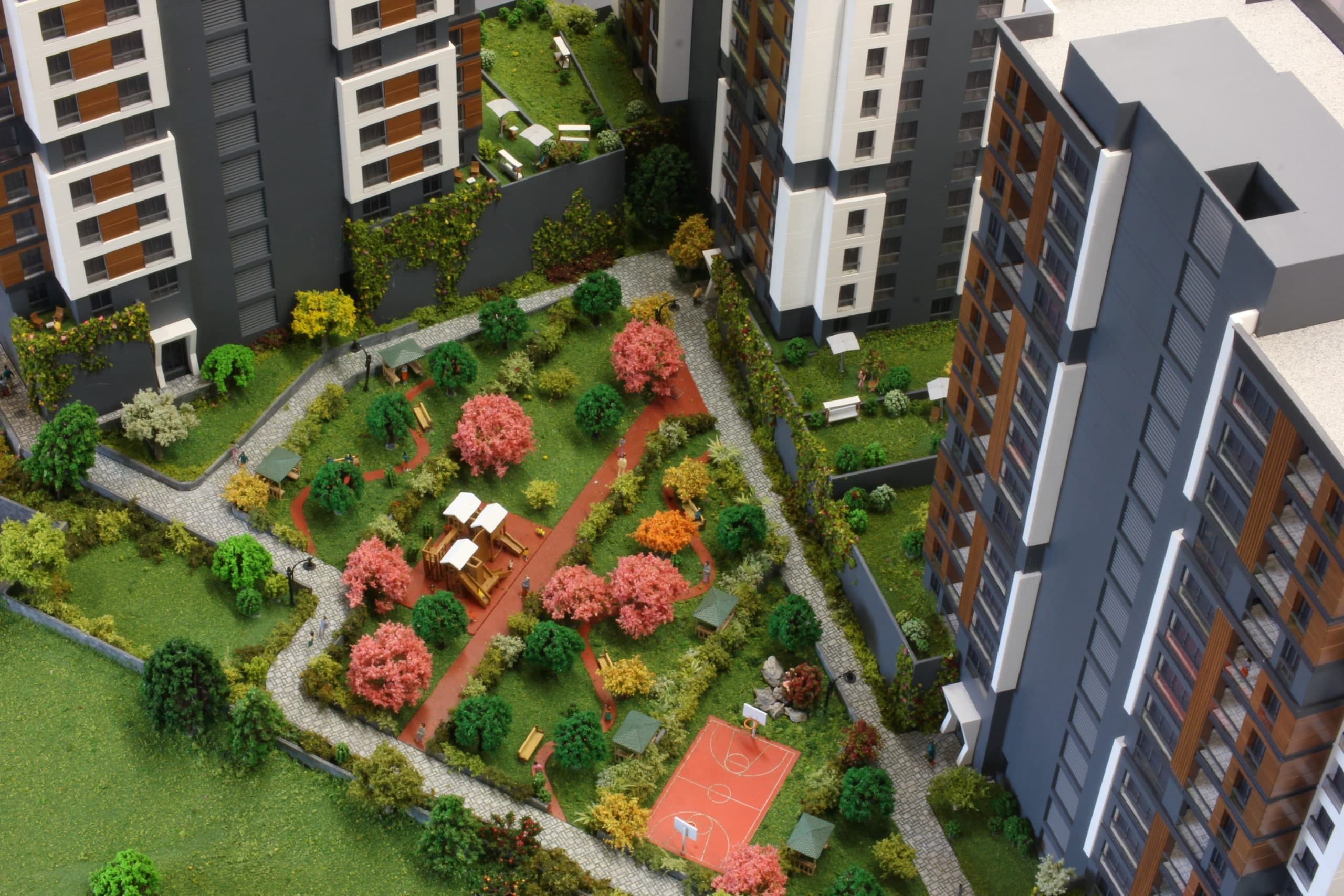 نمایی از پروژهٔ Bloom Park Evleri