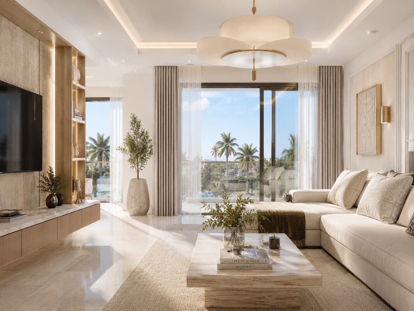 نمایی از پروژهٔ Lara Palm Residence