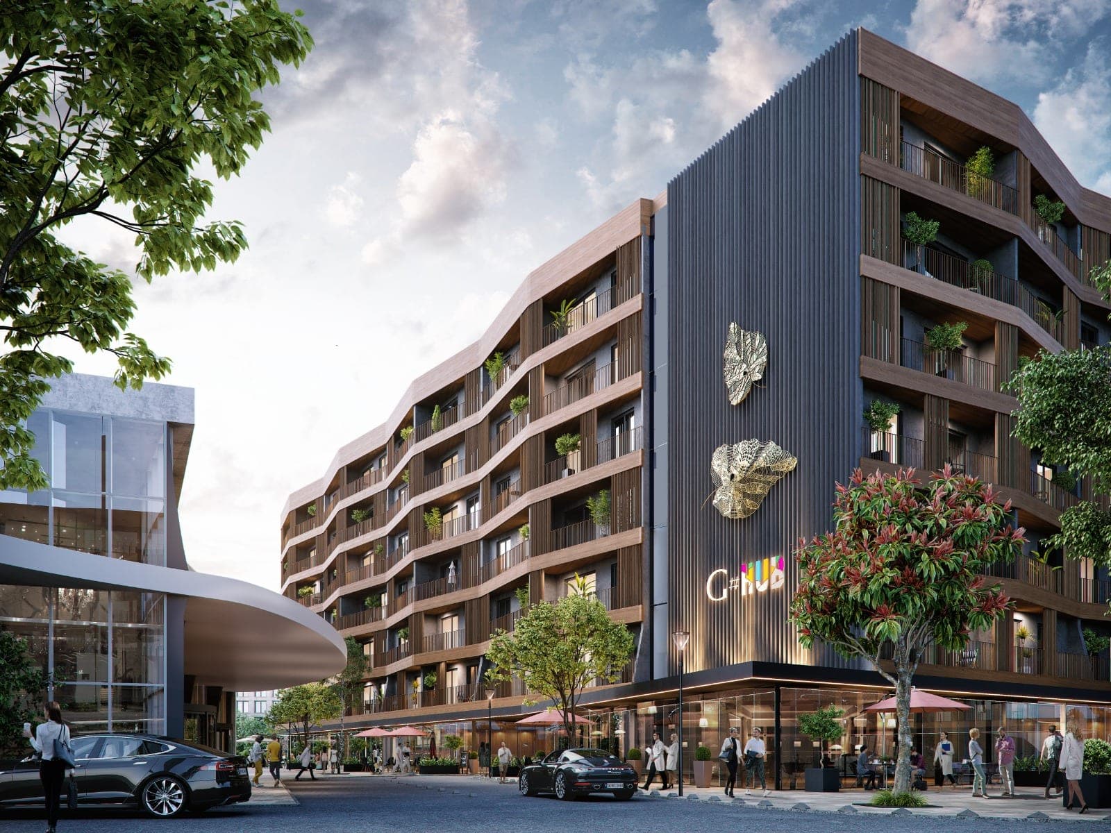 Linea Gardens — view 1