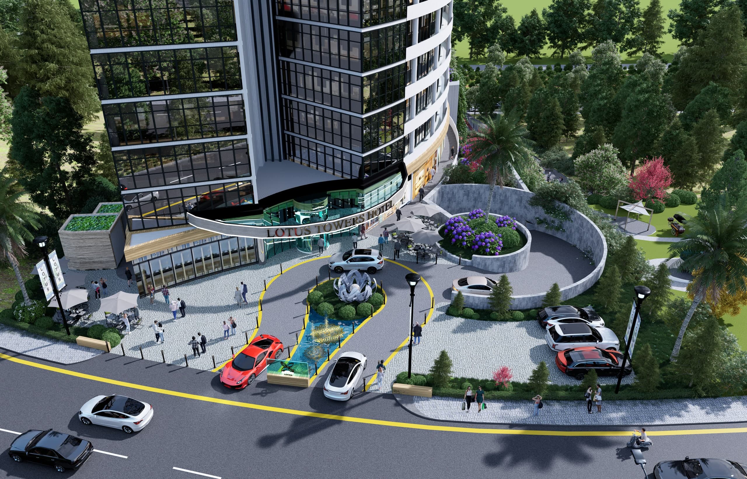 Dunya Tower — view 2