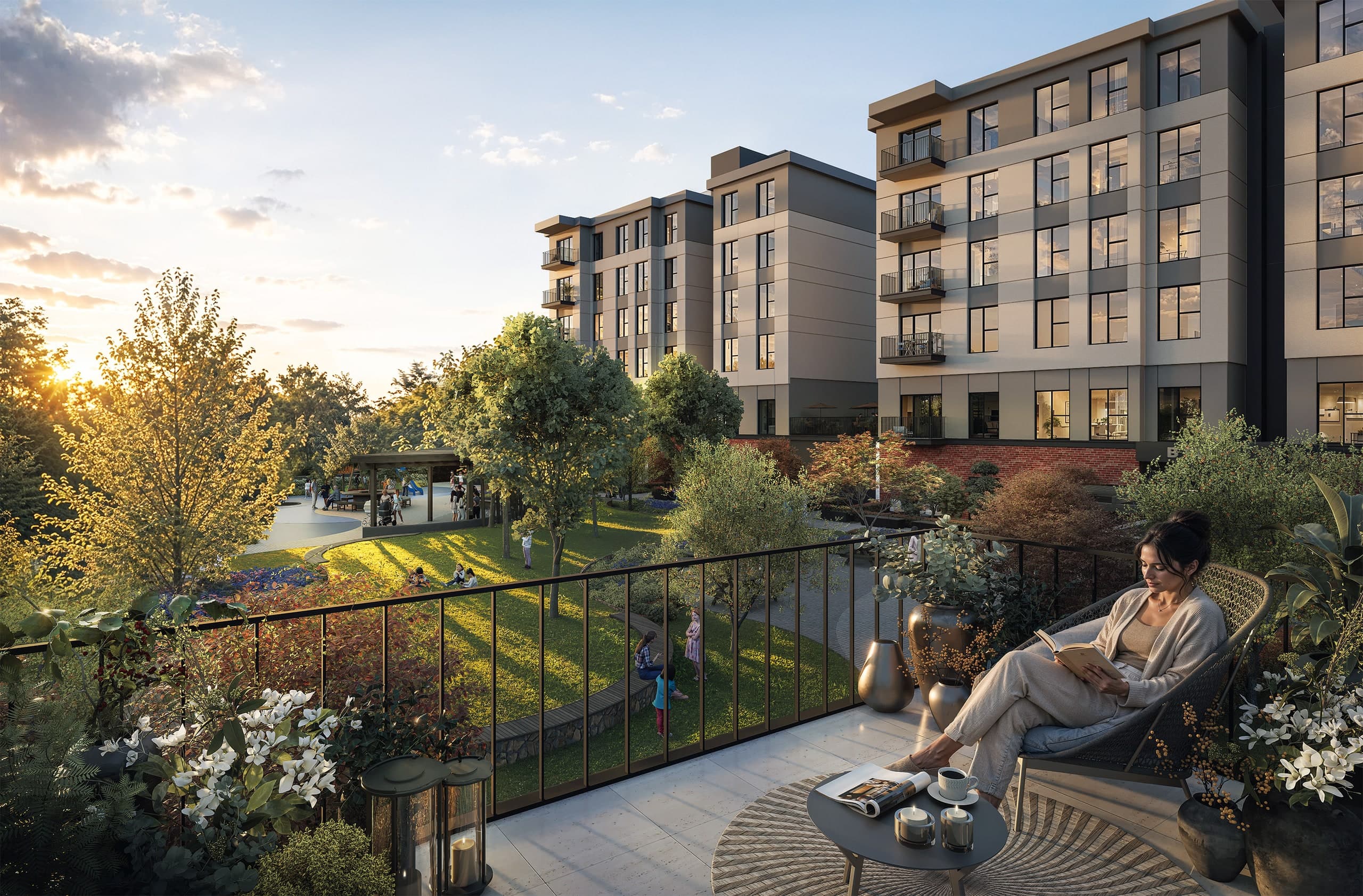 منظر من مشروع Shamlar Suites