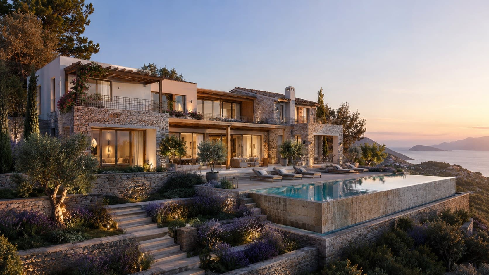 Muğla Luxury Mediterranean Villa — view 2