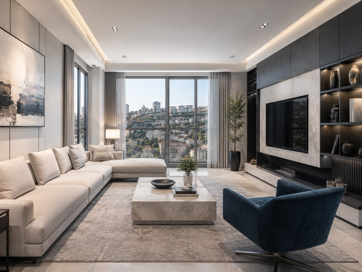 نمایی از پروژهٔ Oran Skyline Residence