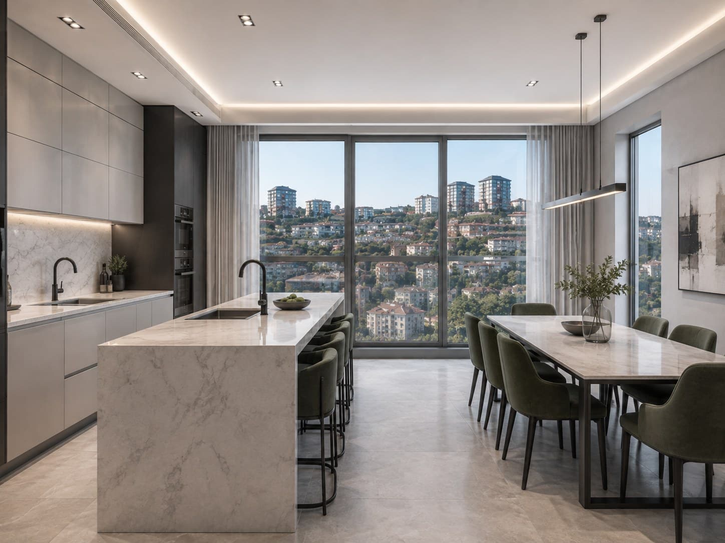 نمایی از پروژهٔ Oran Skyline Residence