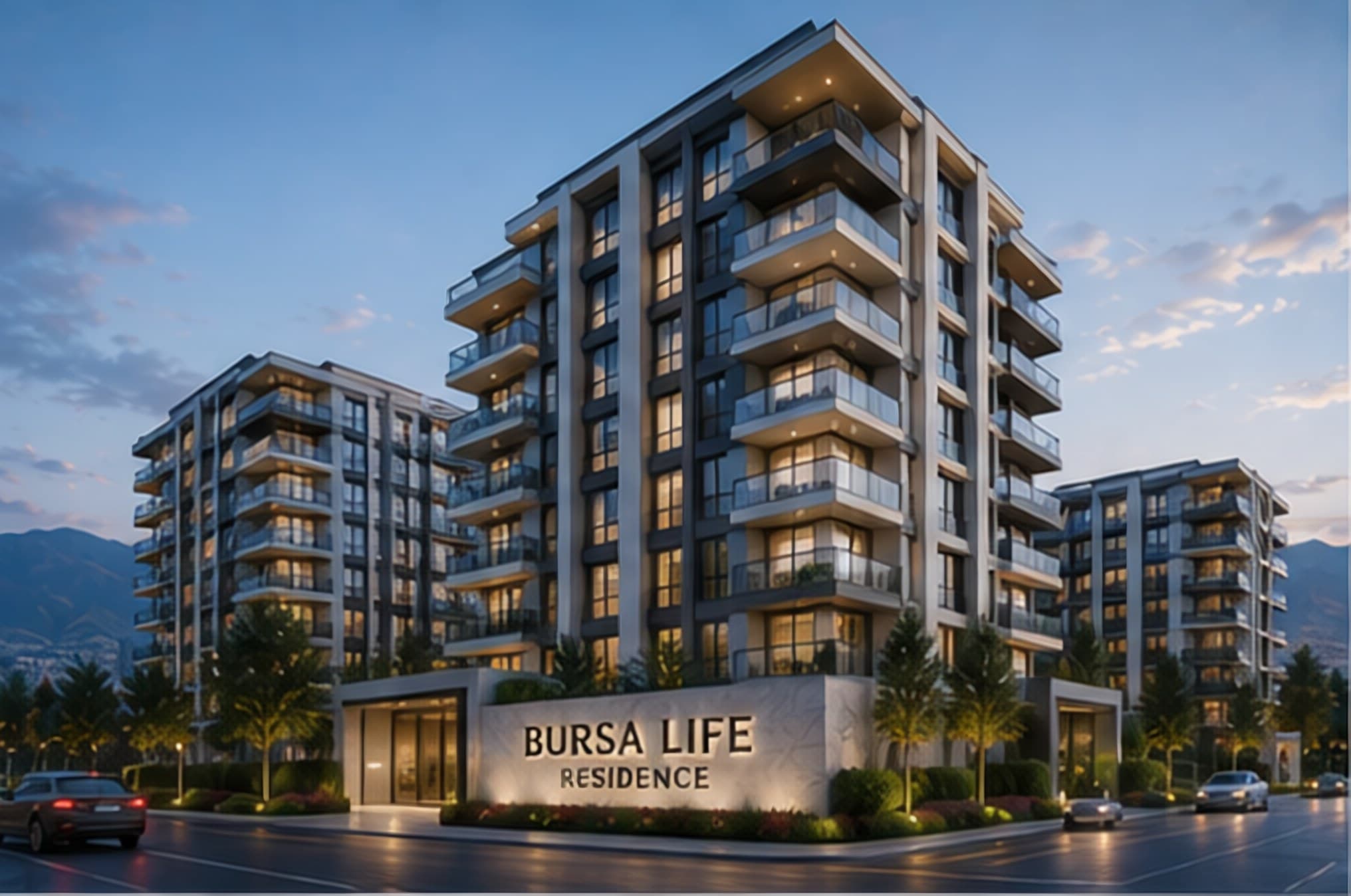 Ozluce Green Line Apartments — Nilüfer, Bursa
