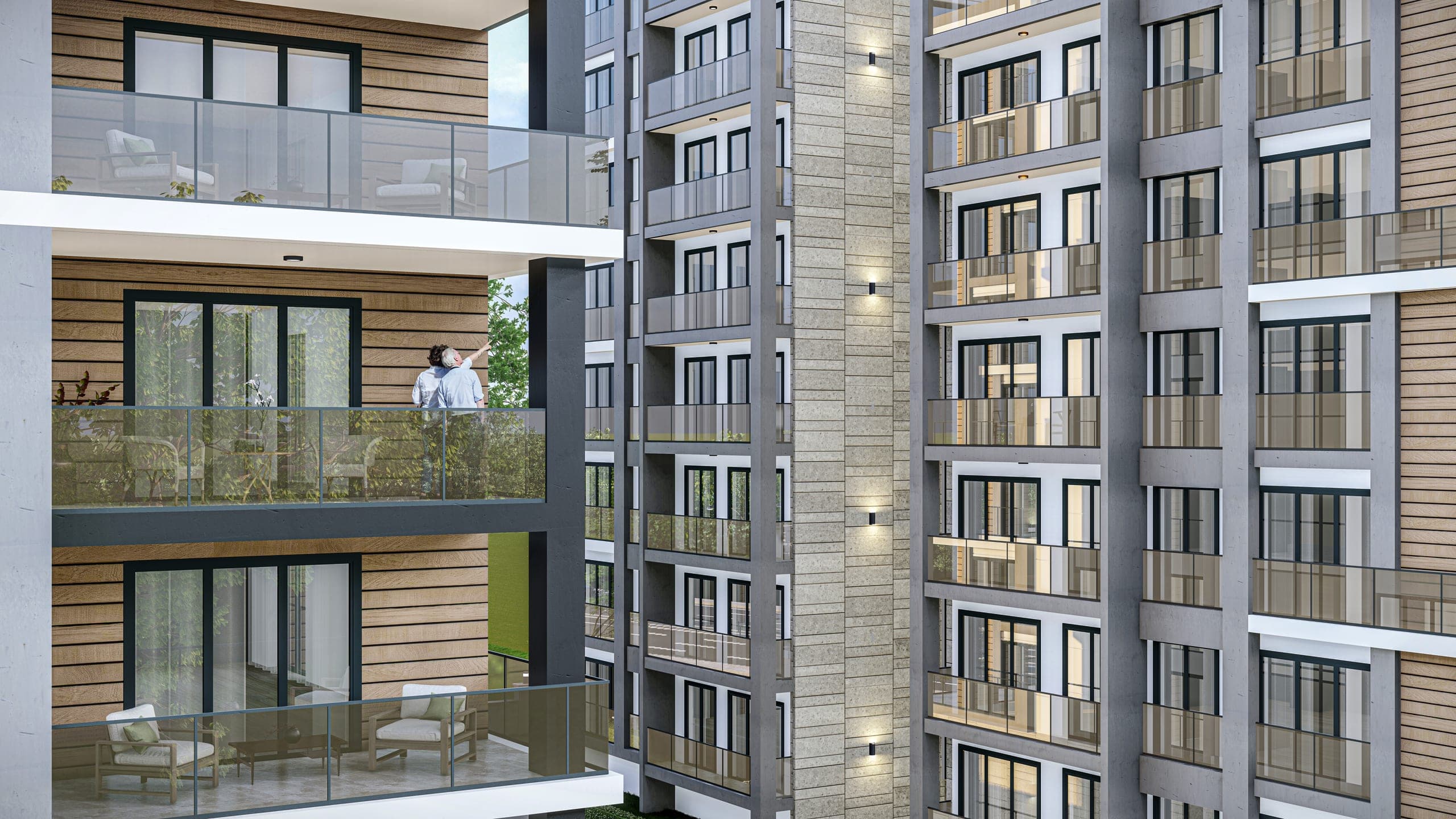 منظر من مشروع Posphor Residence