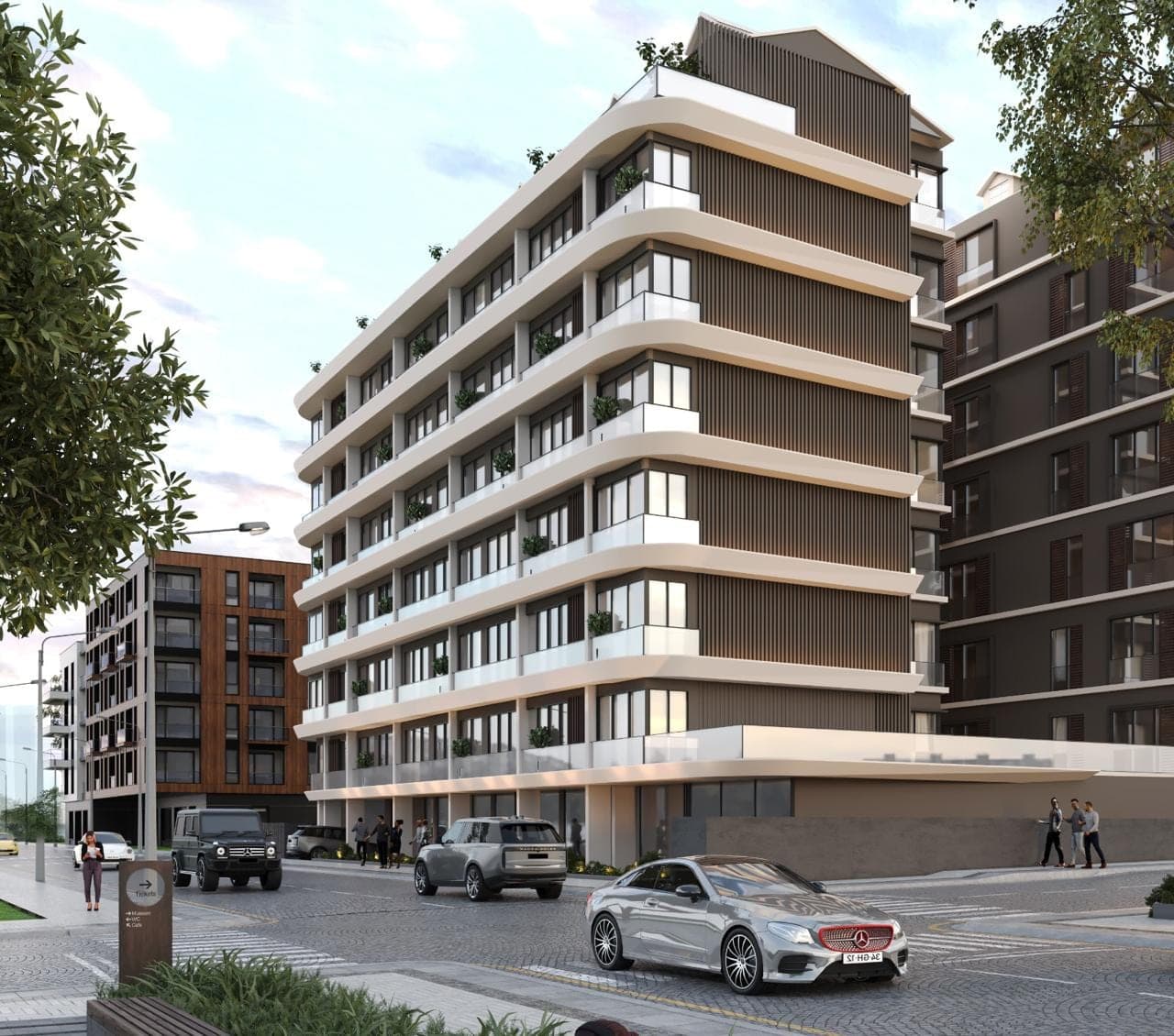 نمایی از پروژهٔ Residence Inn Kağıthane