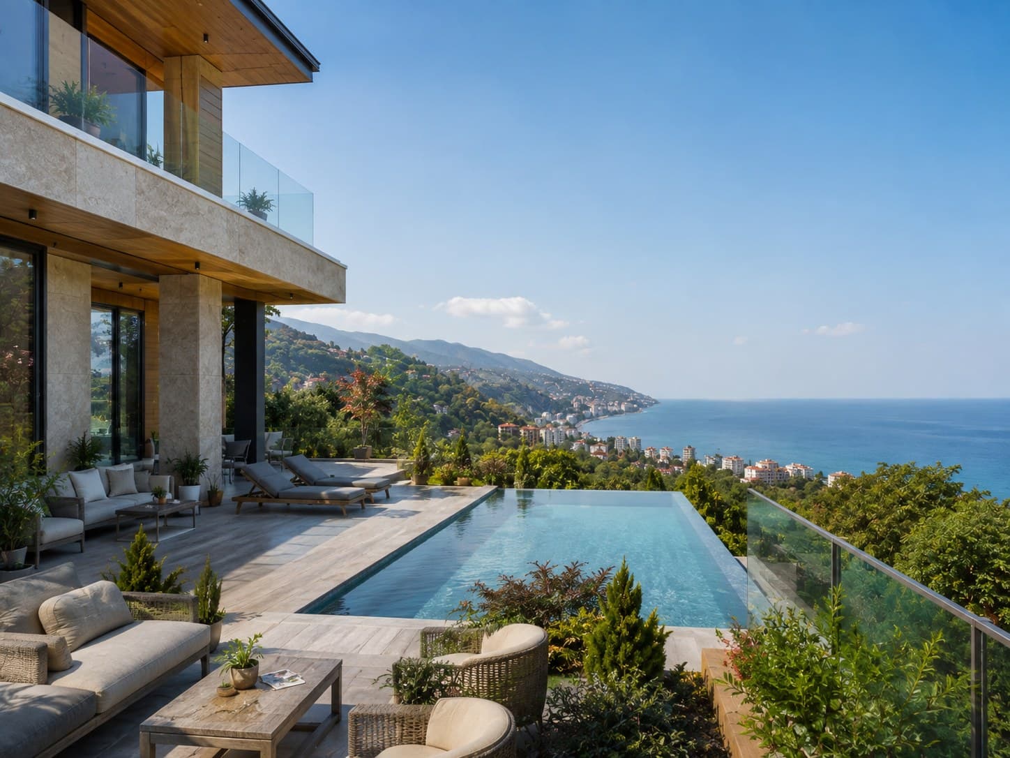 Trabzon Deniz Manzaralı Müstakil Lüks Villa — view 2