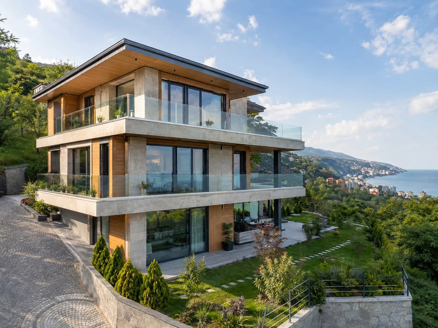 Trabzon Deniz Manzaralı Müstakil Lüks Villa — view 5