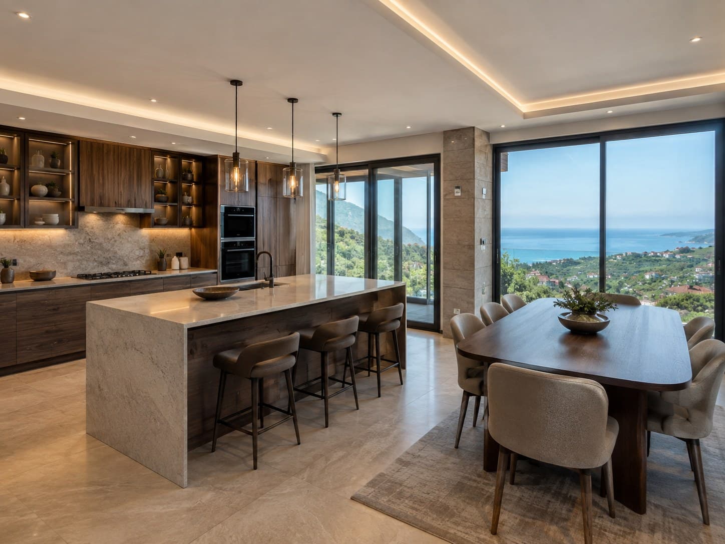 Trabzon Panoramik Deniz Manzaralı Lüks Villa — view 2