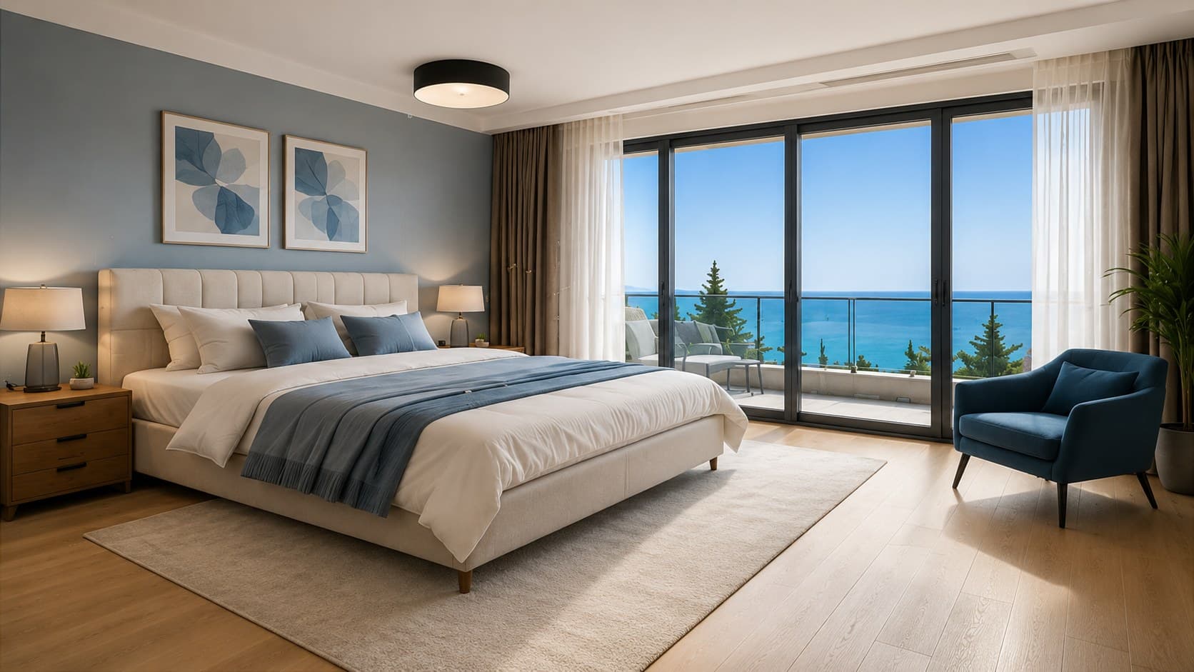 نمایی از پروژهٔ Yalova Seafront Villa