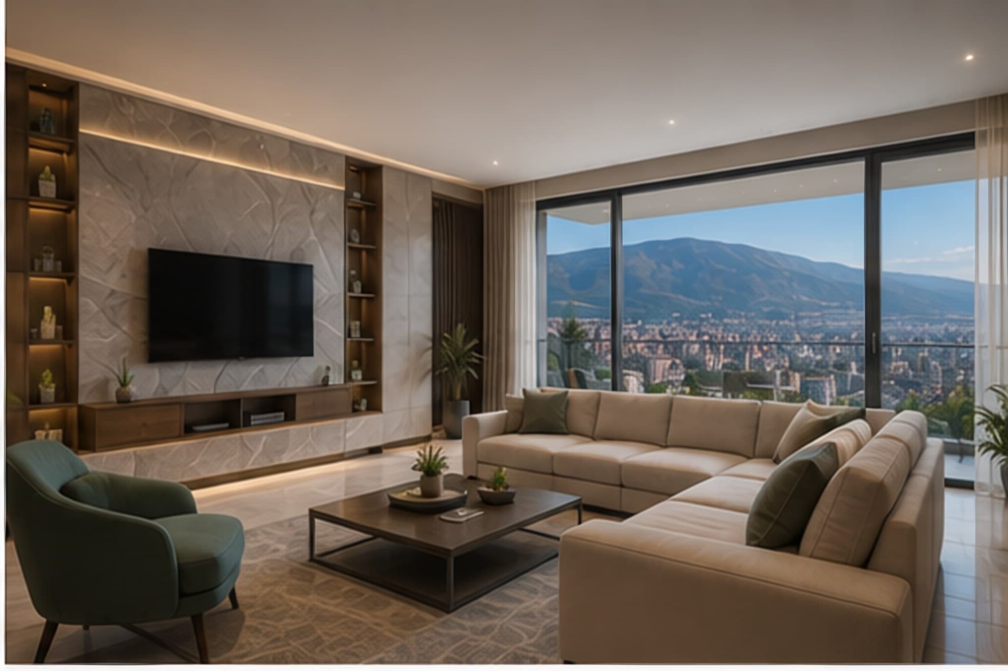 نمایی از پروژهٔ Balat Green View Apartments