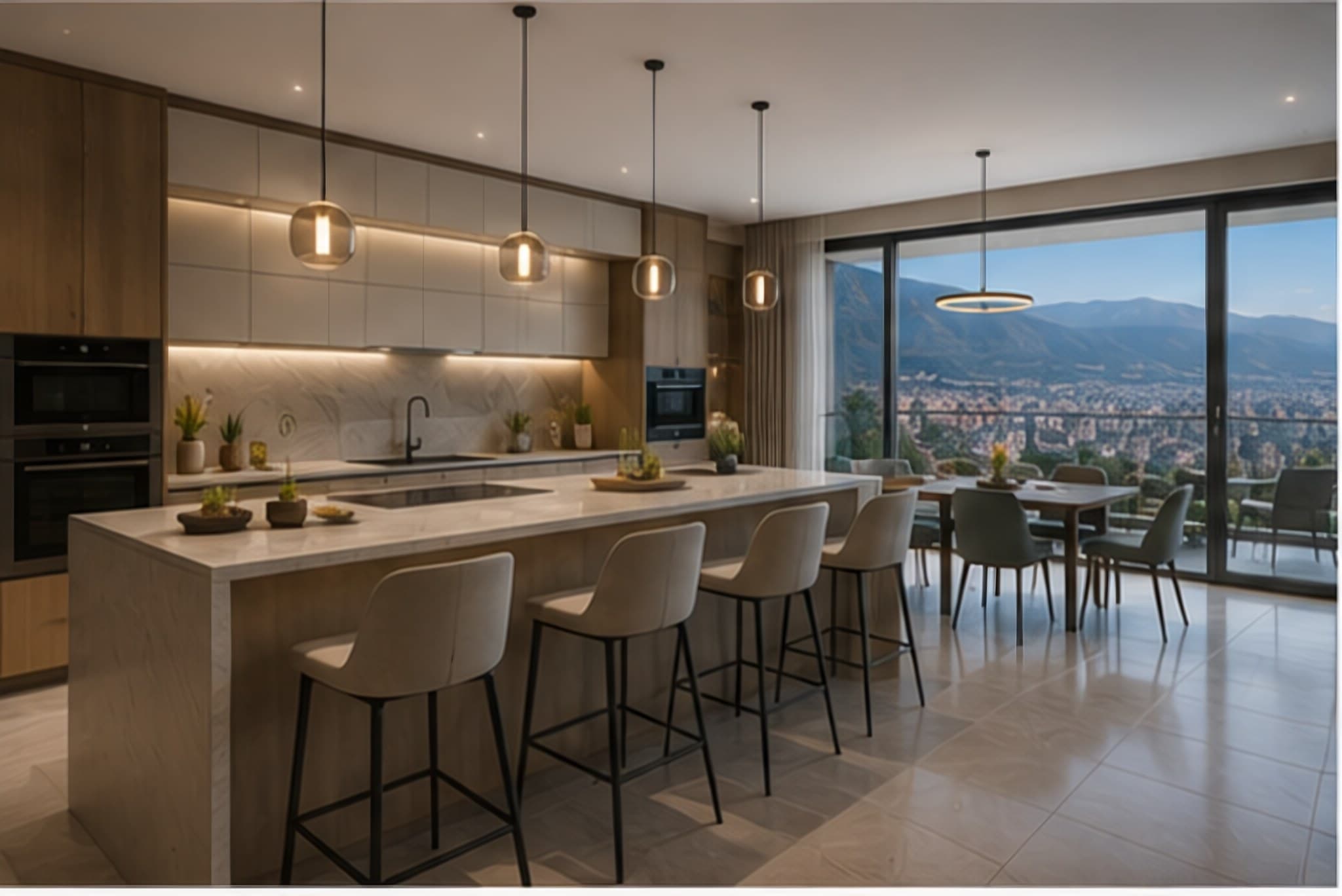 نمایی از پروژهٔ Balat Green View Apartments