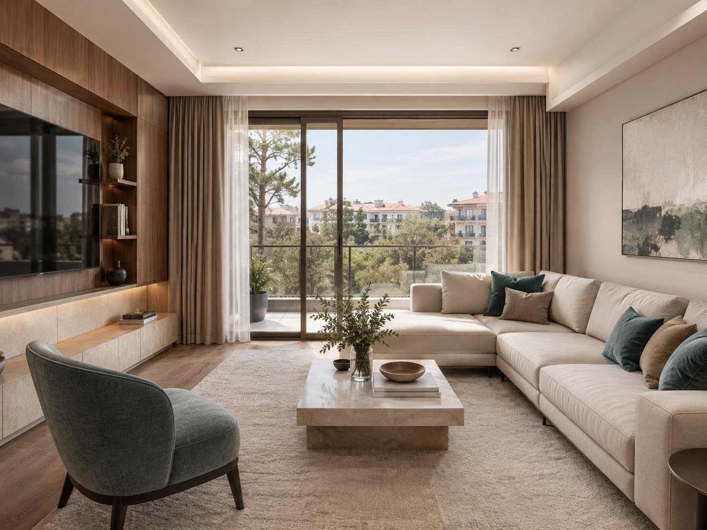 نمایی از پروژهٔ Beytepe Park Apartments