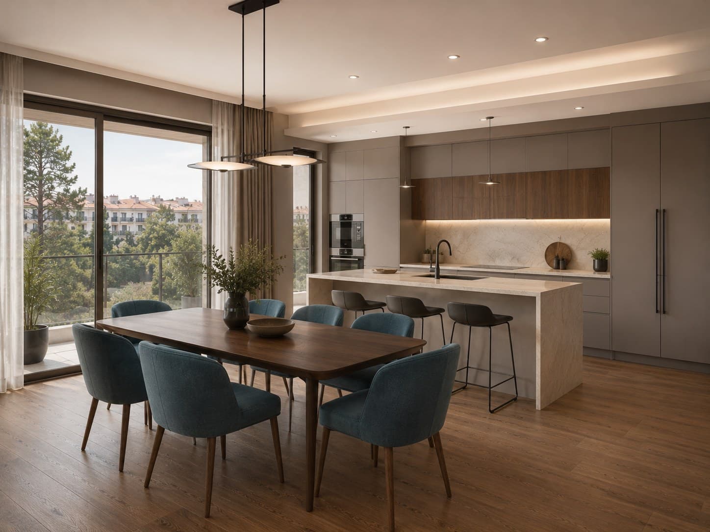 نمایی از پروژهٔ Beytepe Park Apartments