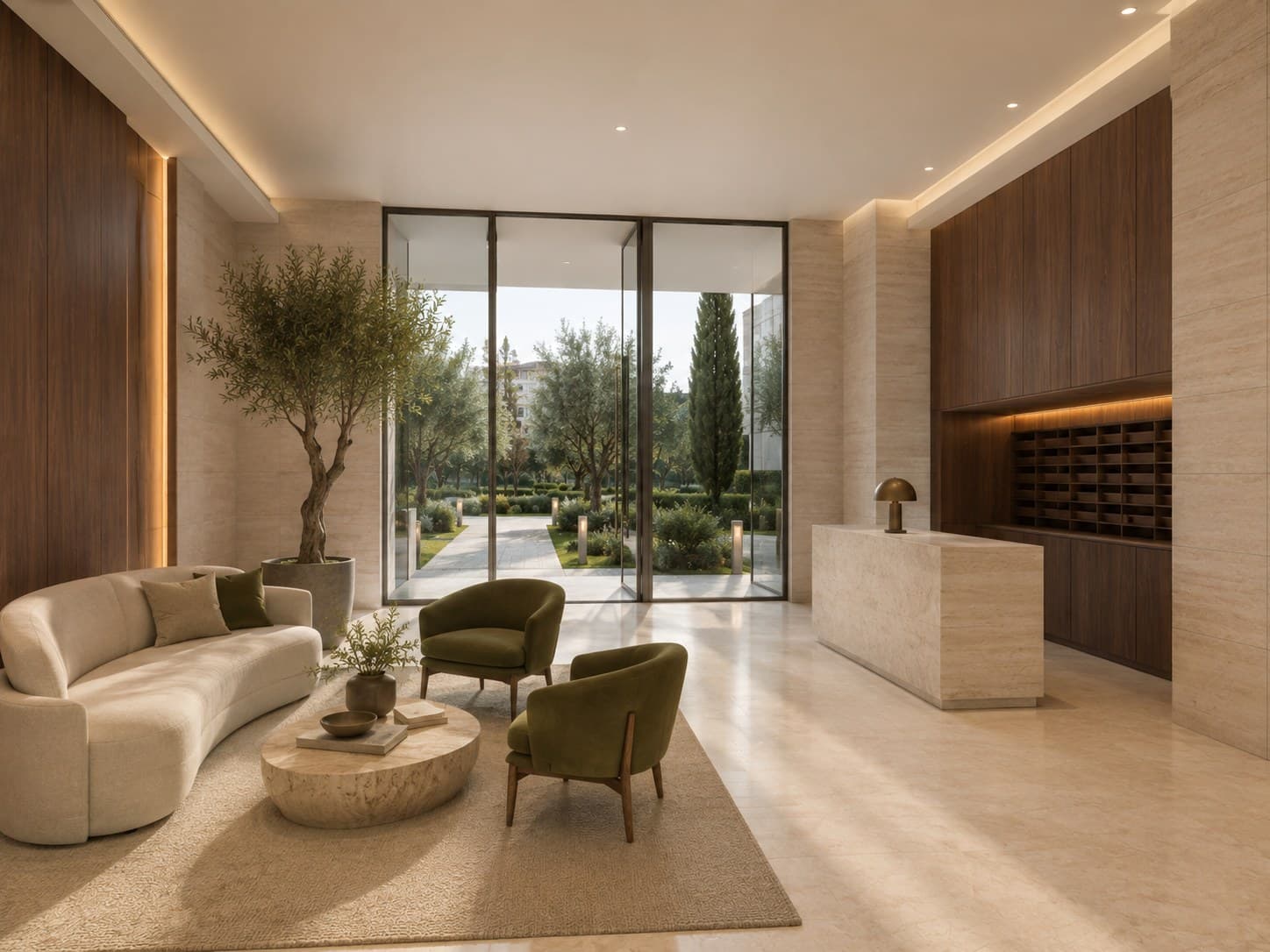 نمایی از پروژهٔ Bornova Linea Apartments
