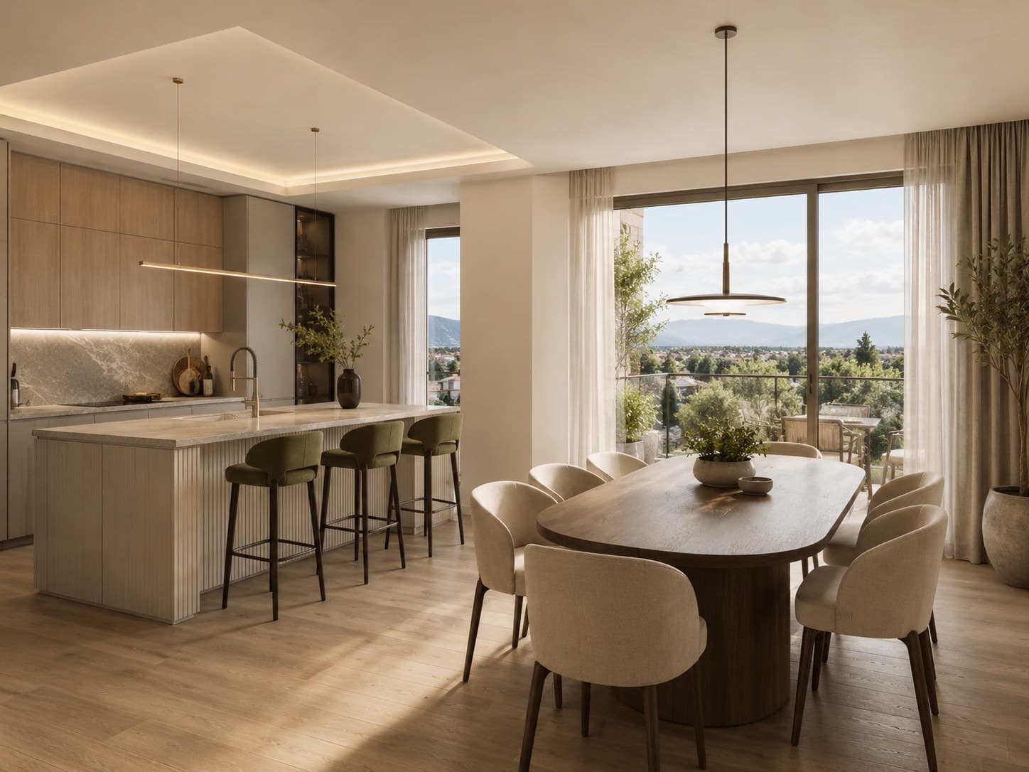 Bursa Odunluk Residence project view