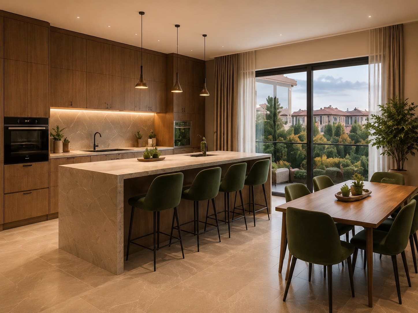 نمایی از پروژهٔ Cayyolu Hills Residence