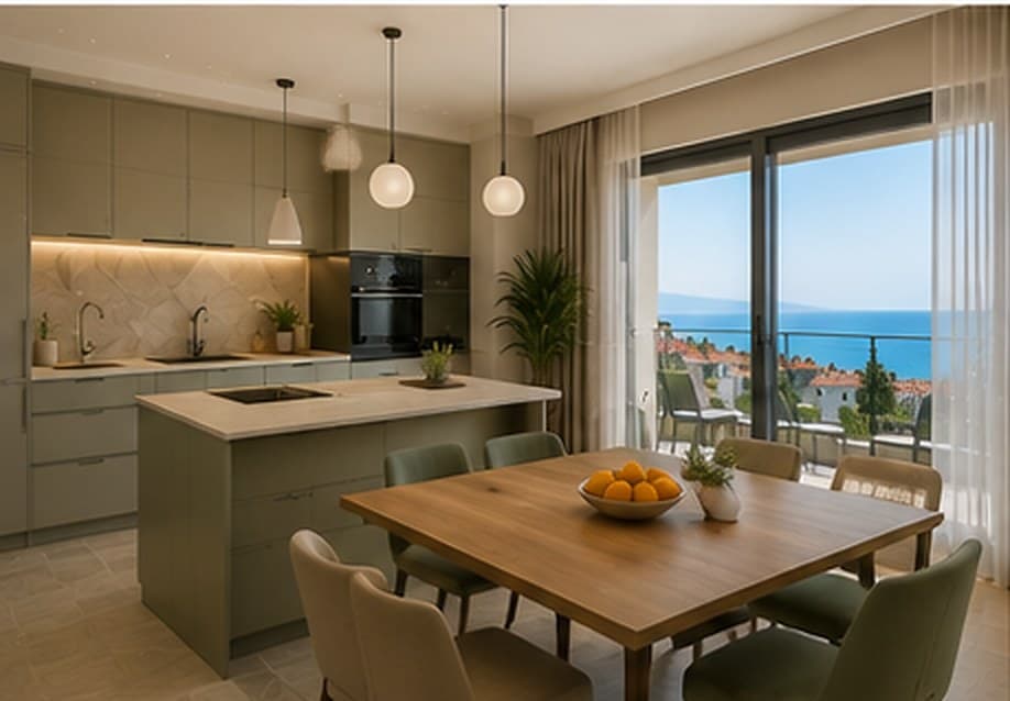 نمایی از پروژهٔ Çınarcık Coastal Color Residence