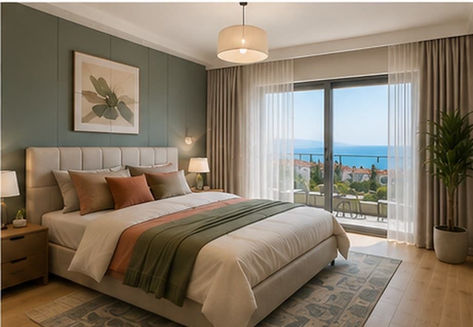 نمایی از پروژهٔ Çınarcık Coastal Color Residence
