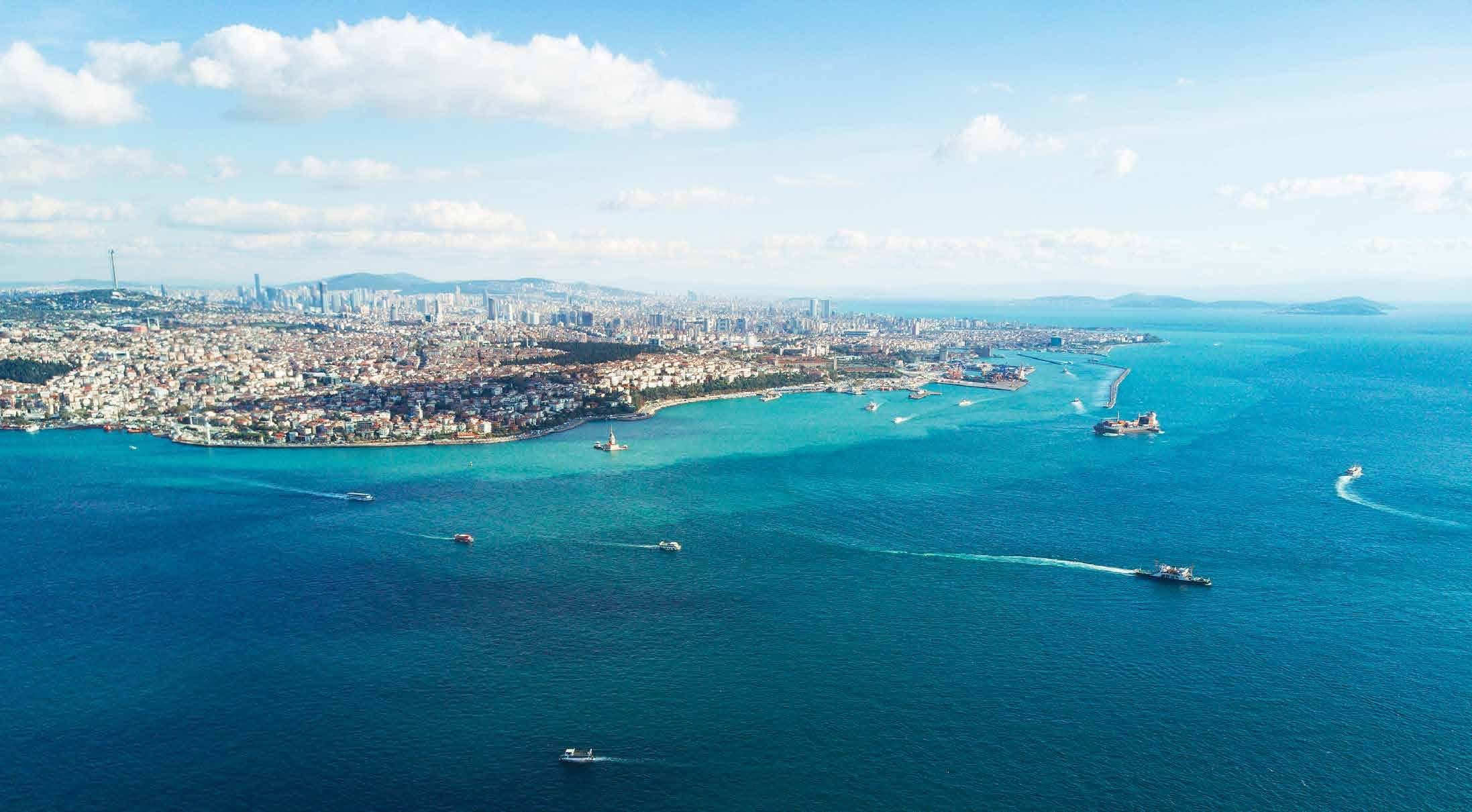 منظر من مشروع Emirgan Towers