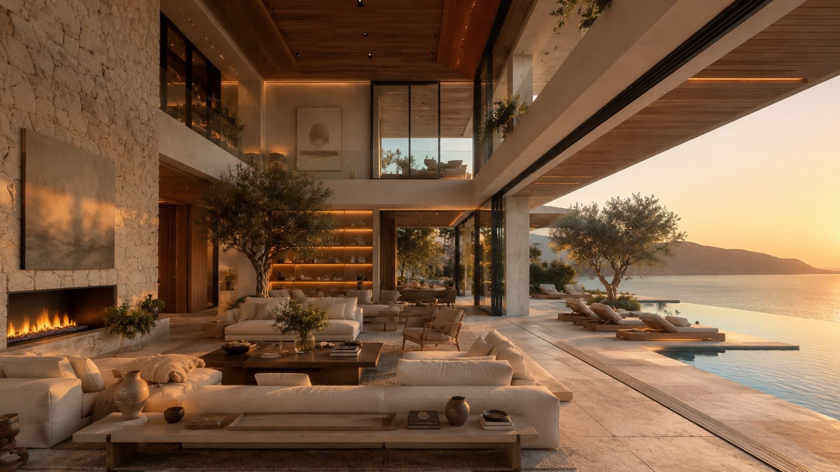 منظر من مشروع Fethiye Coastal Villa