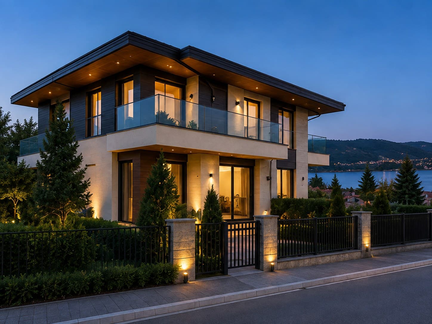 نمایی از پروژهٔ Golbasi Lakeview Villa
