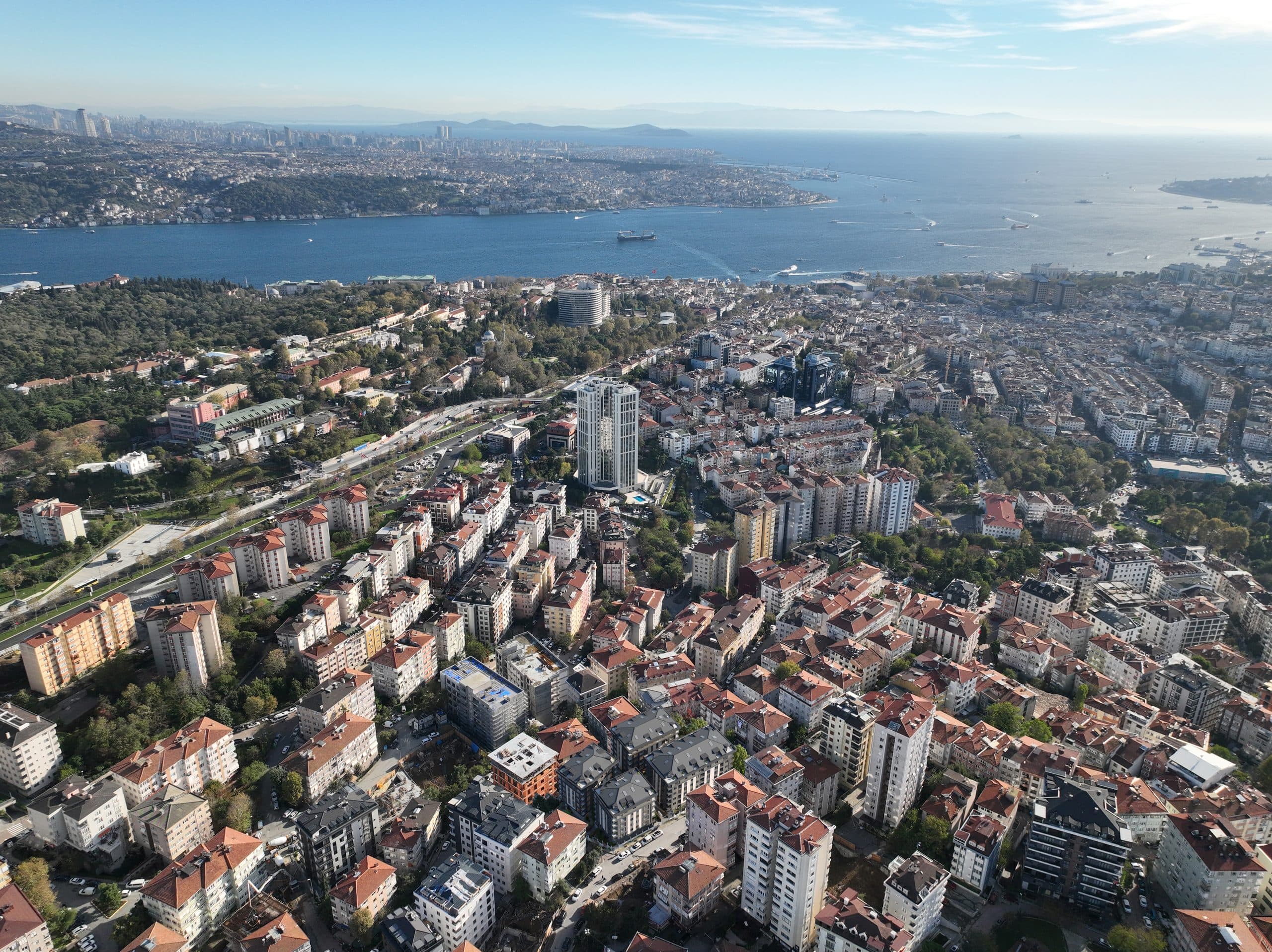 منظر من مشروع Grand Beşiktaş Houses