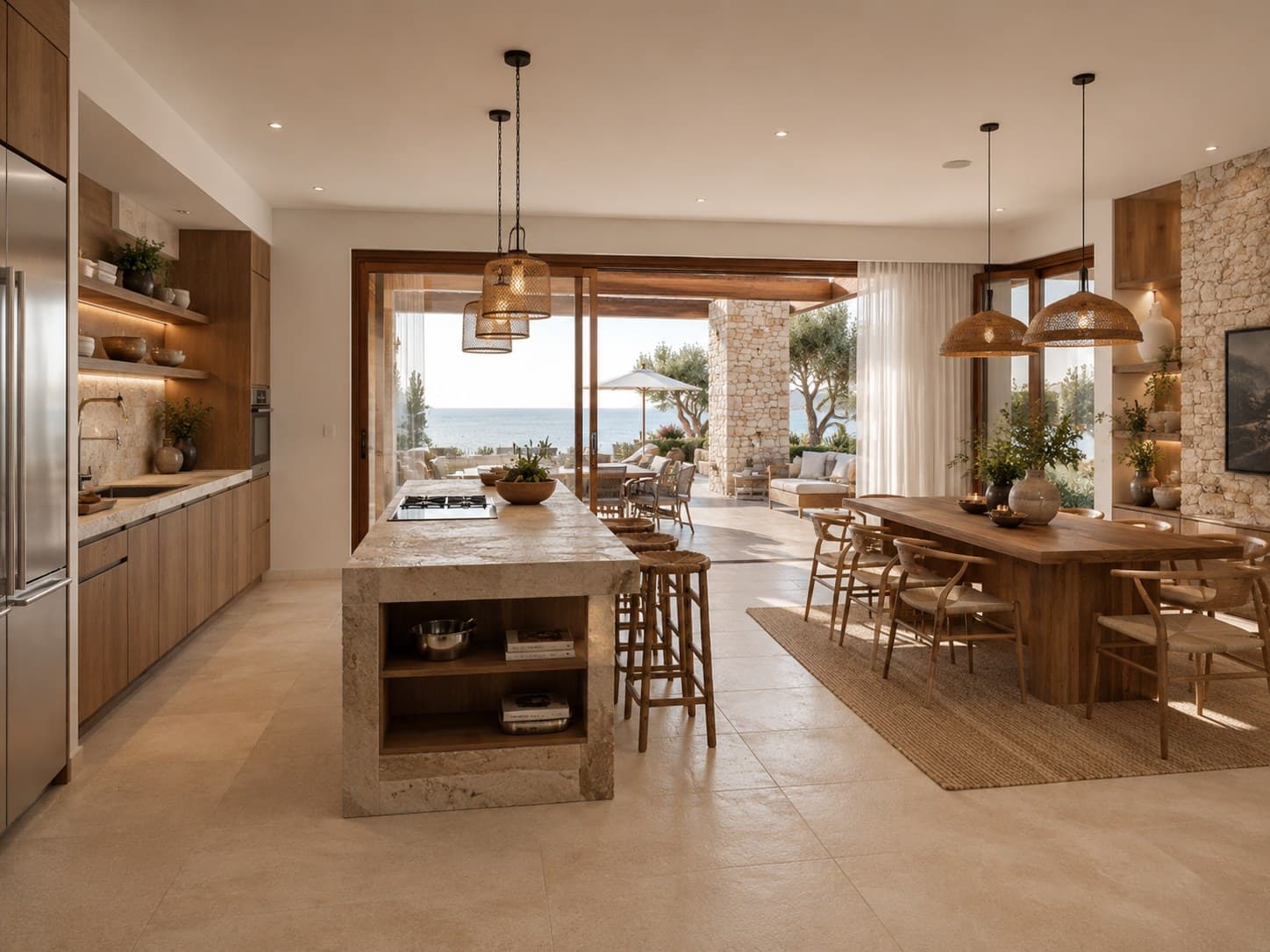 منظر من مشروع Izmir Aegean Tide Villa