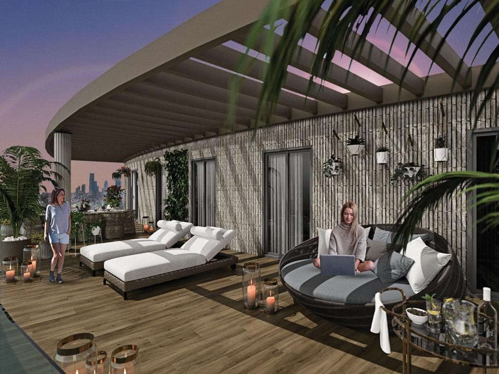 نمایی از پروژهٔ Life Hill Flats