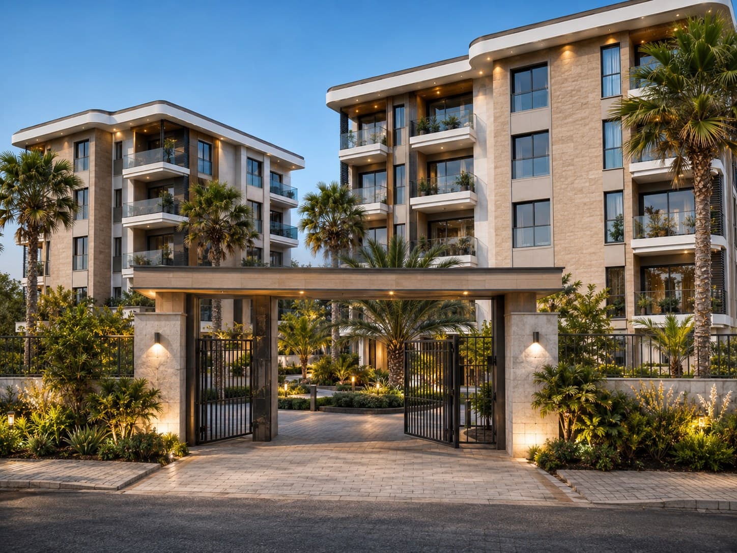 منظر من مشروع Manavgat Nehir Apartmanları