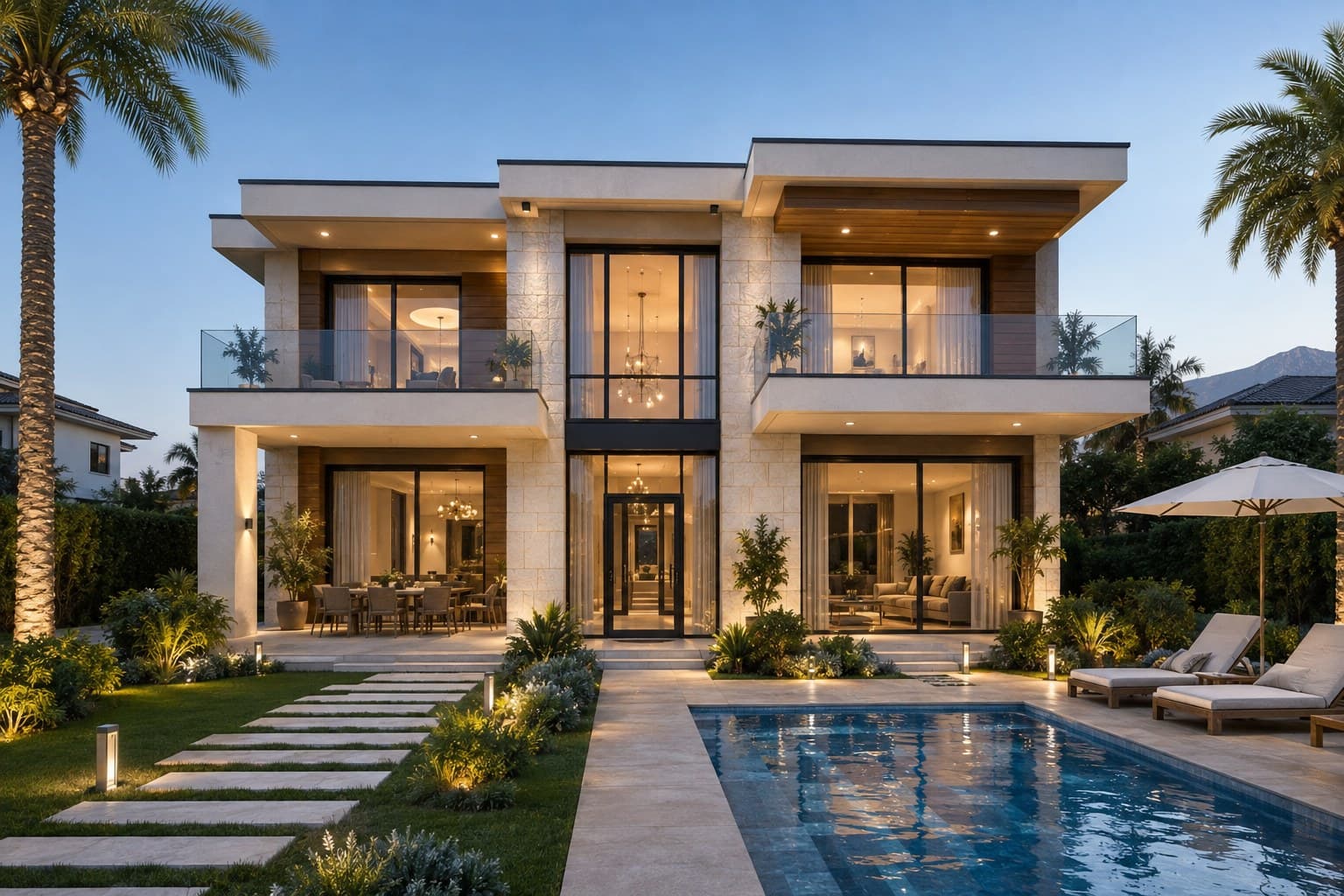 منظر من مشروع Manavgat Palmiye Villaları