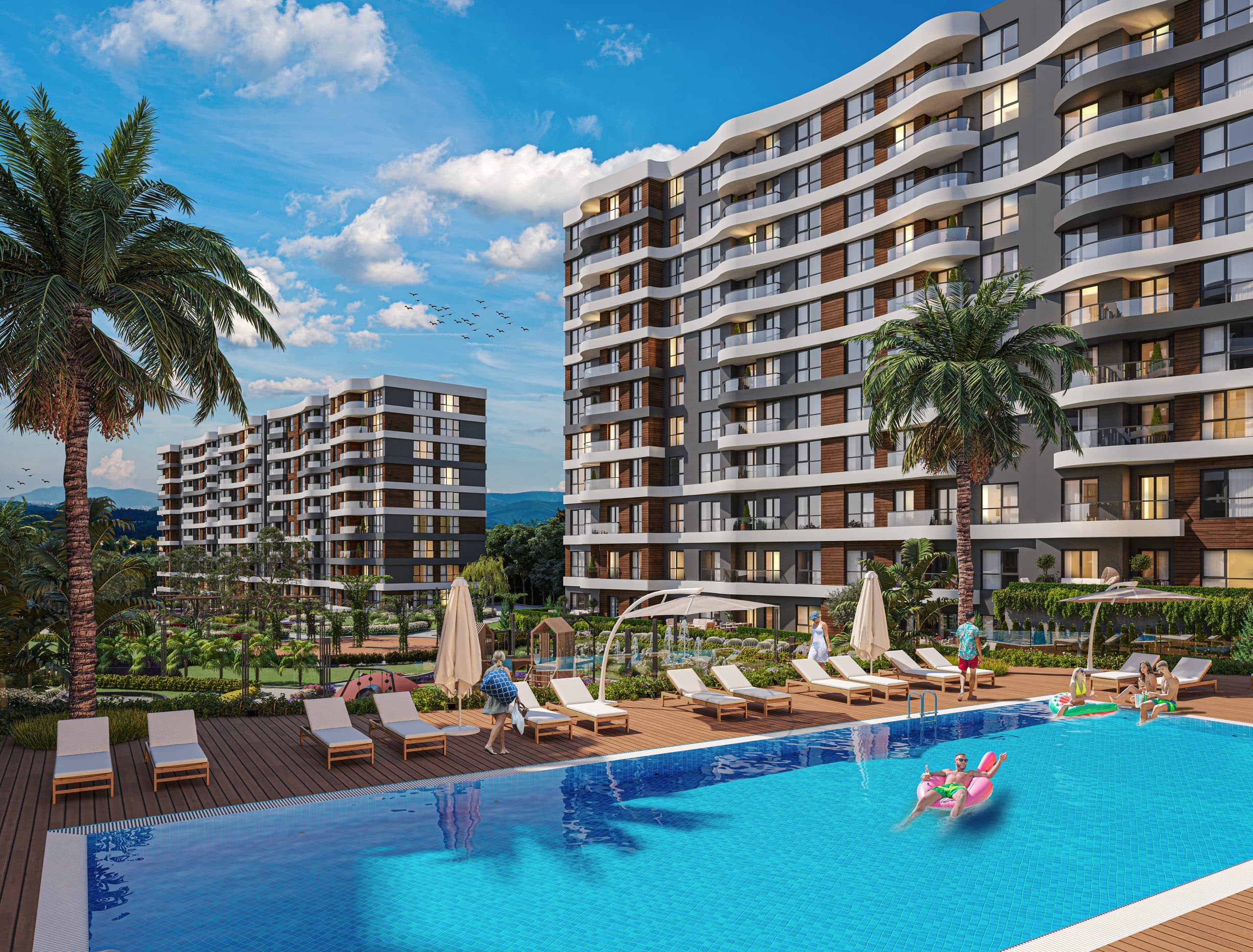 نمایی از پروژهٔ Moonsun Pendik