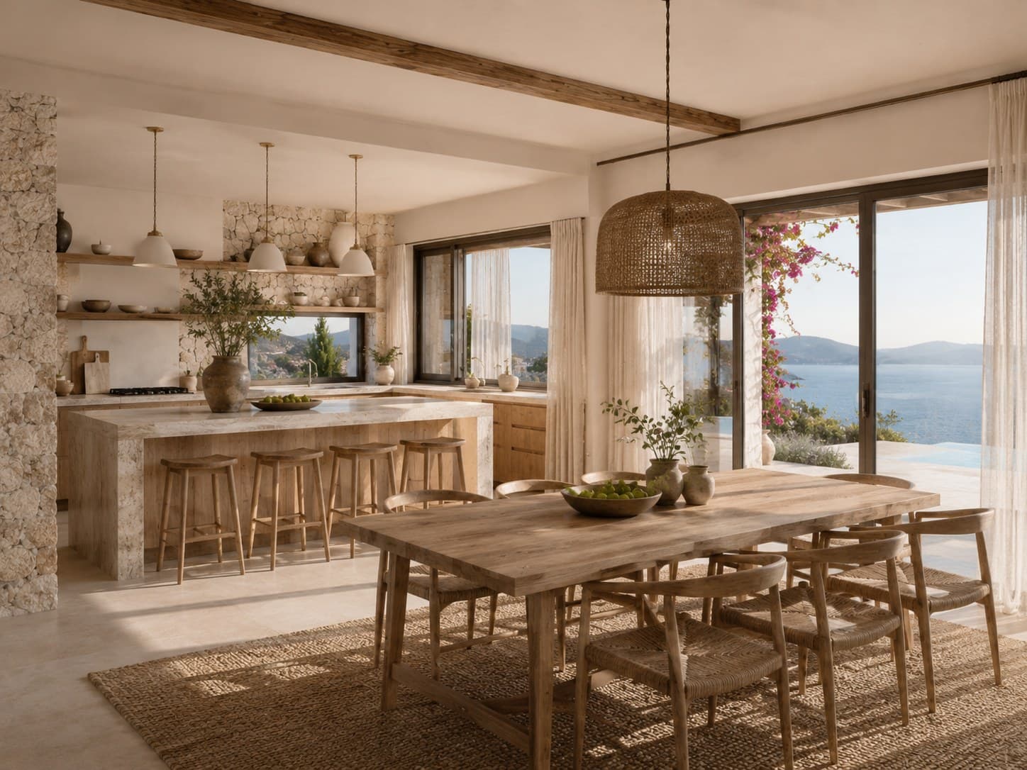 منظر من مشروع Bodrum Luxury Villa