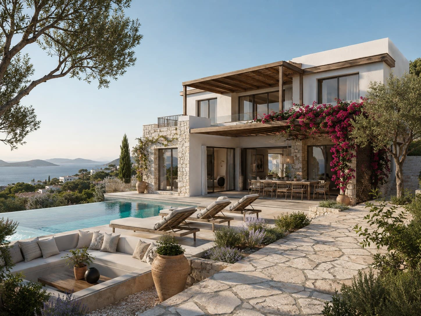 منظر من مشروع Bodrum Luxury Villa