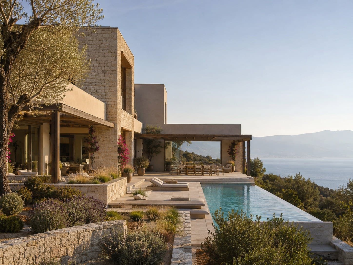 نمایی از پروژهٔ Bodrum Mediterranean Luxury Villa