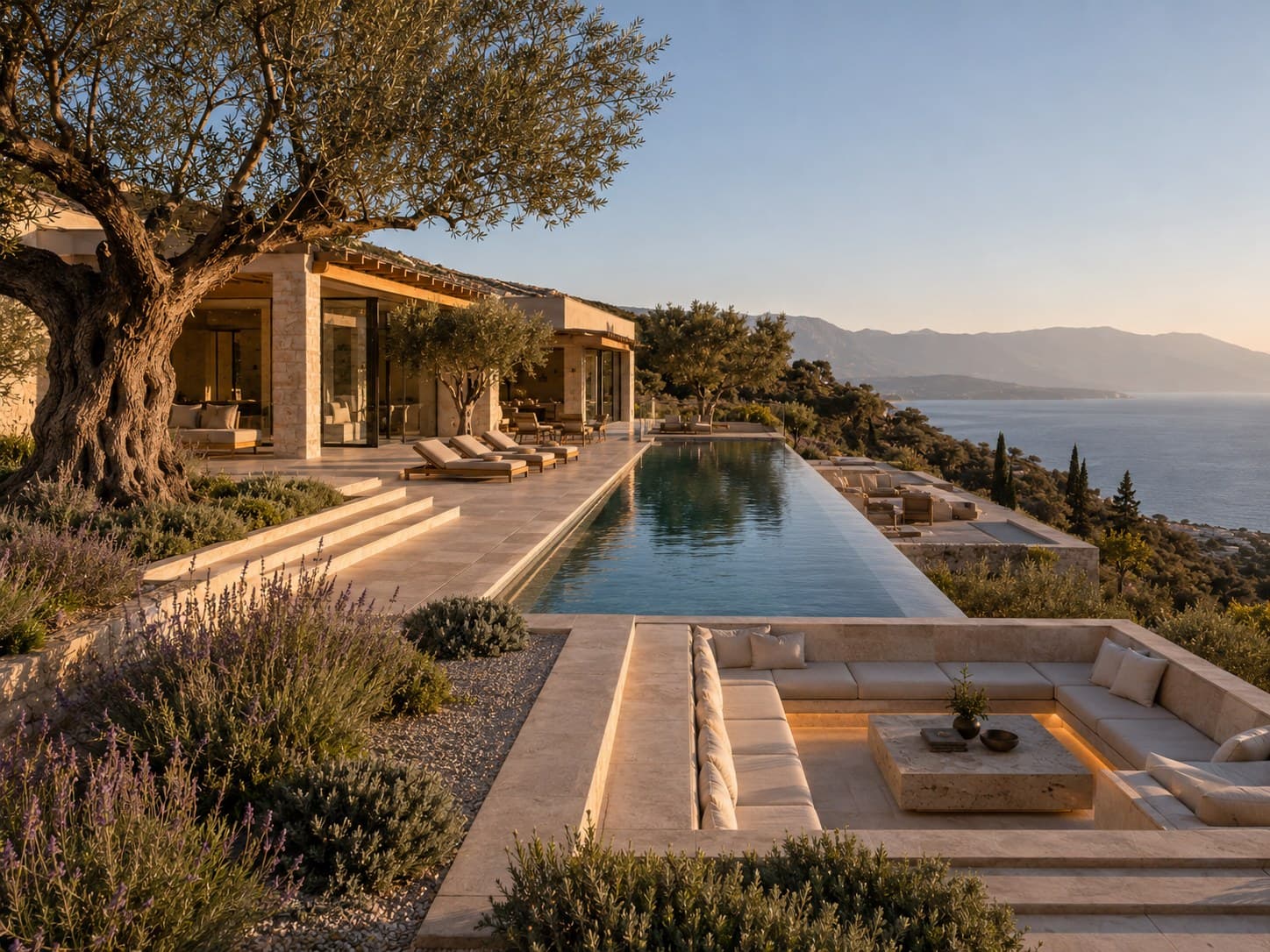 منظر من مشروع Bodrum Olive Grove Retreat Villa