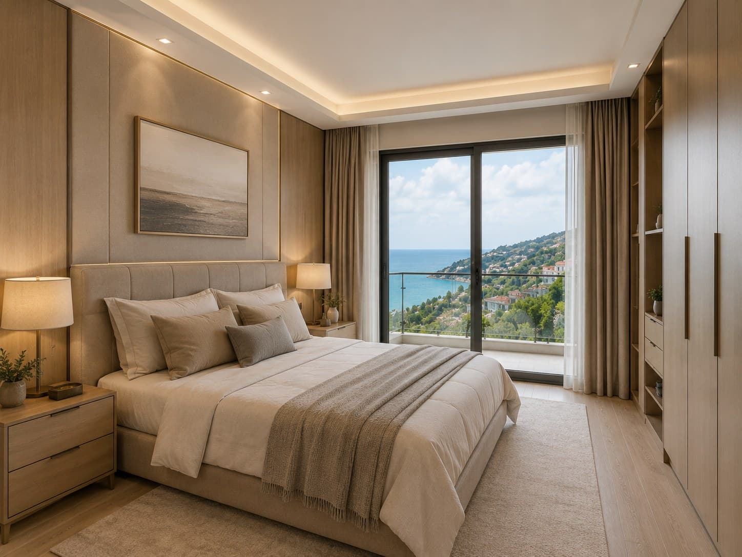 نمایی از پروژهٔ Trabzon Deniz Manzaralı Modern Daire